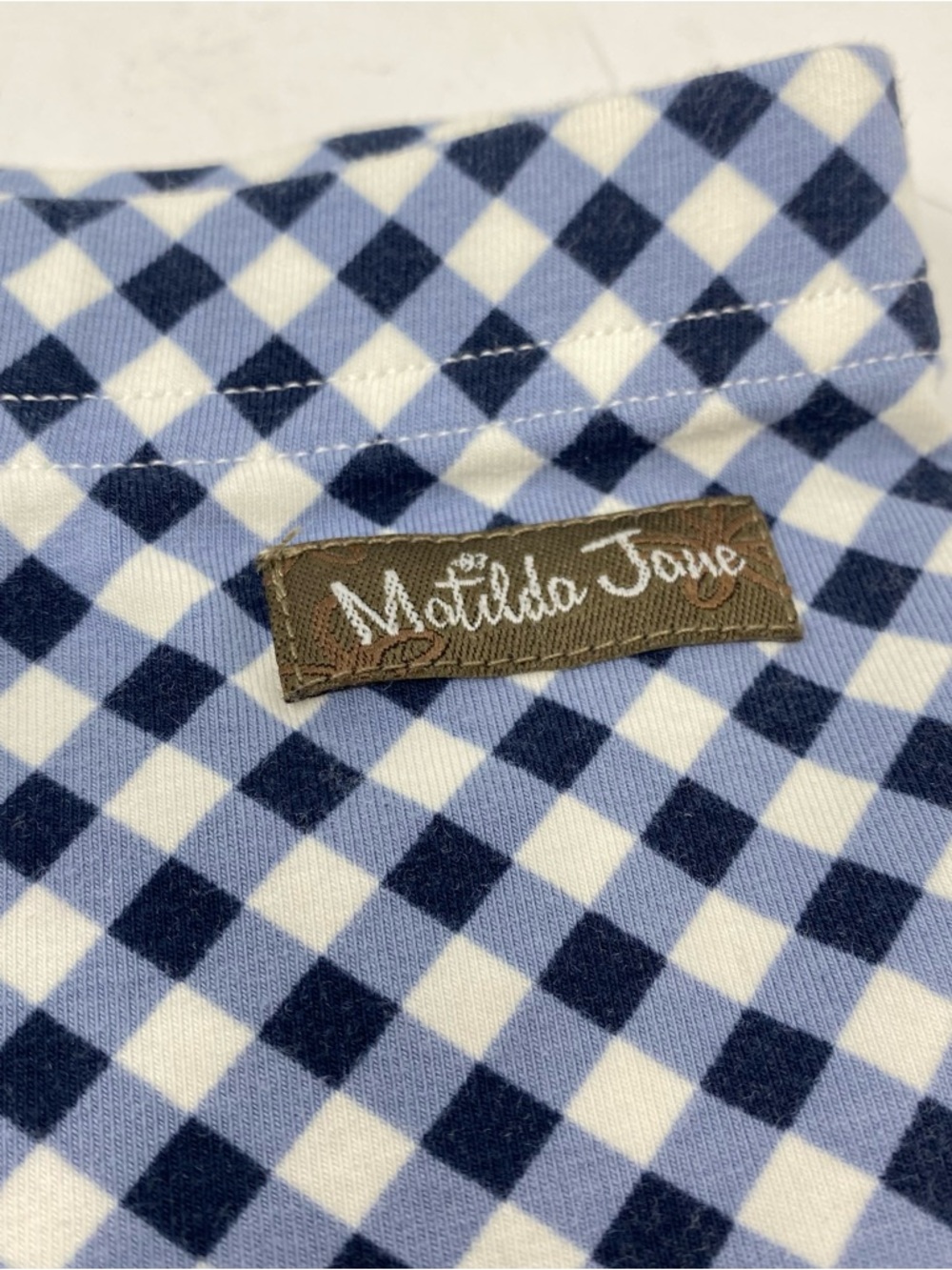 Matilda Jane Inner Artist Leggings
Blue Gingham Green Floral - Picture 7 of 10